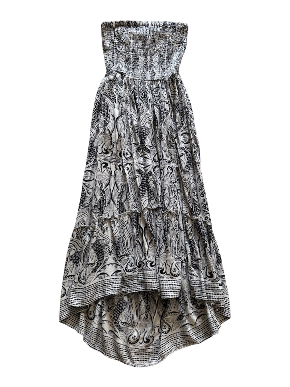 Angie Strapless Midi Dress